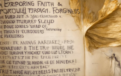 Exploring Faith and Forgiveness: A Journey Through Scripture and Life
